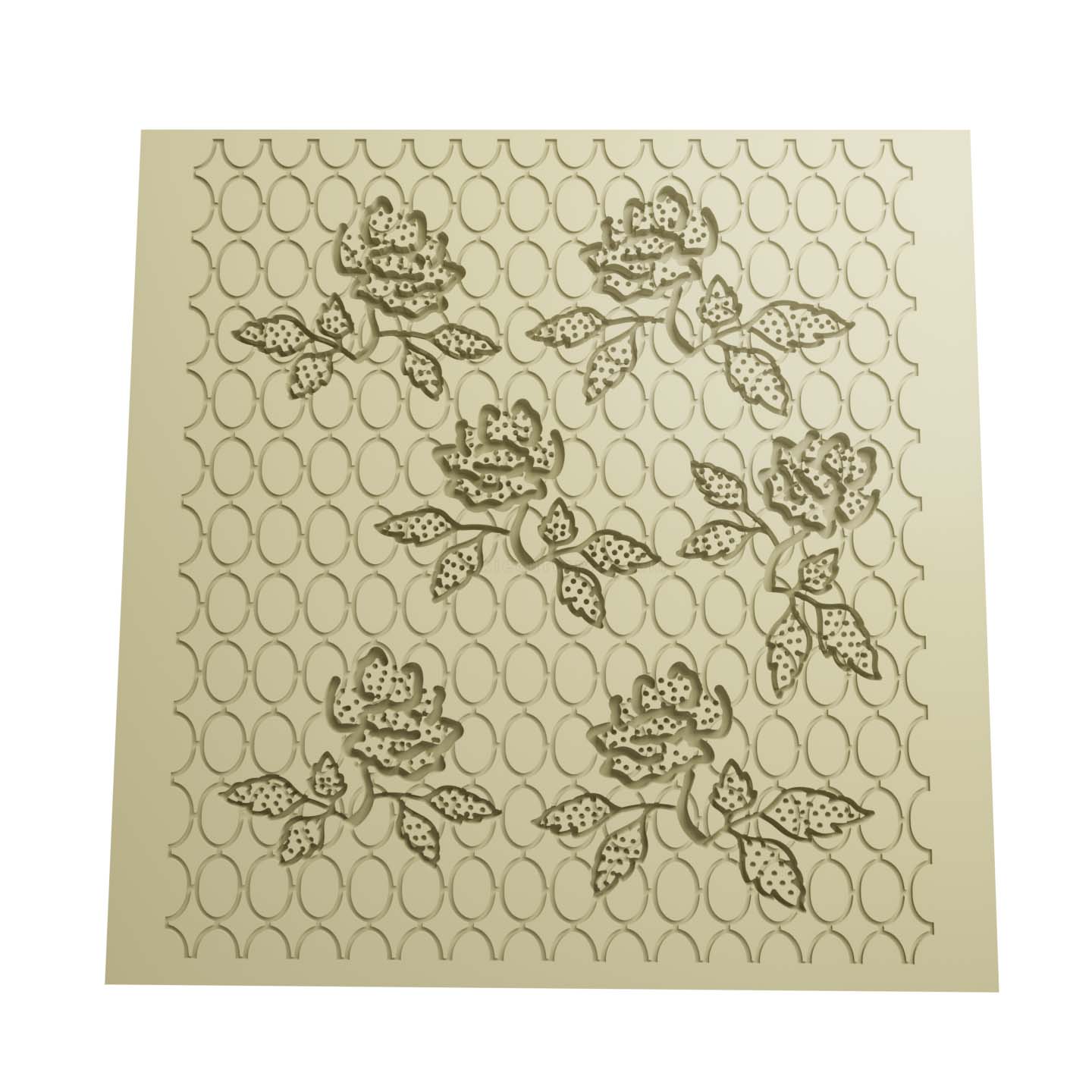 Texturizador Flores STL