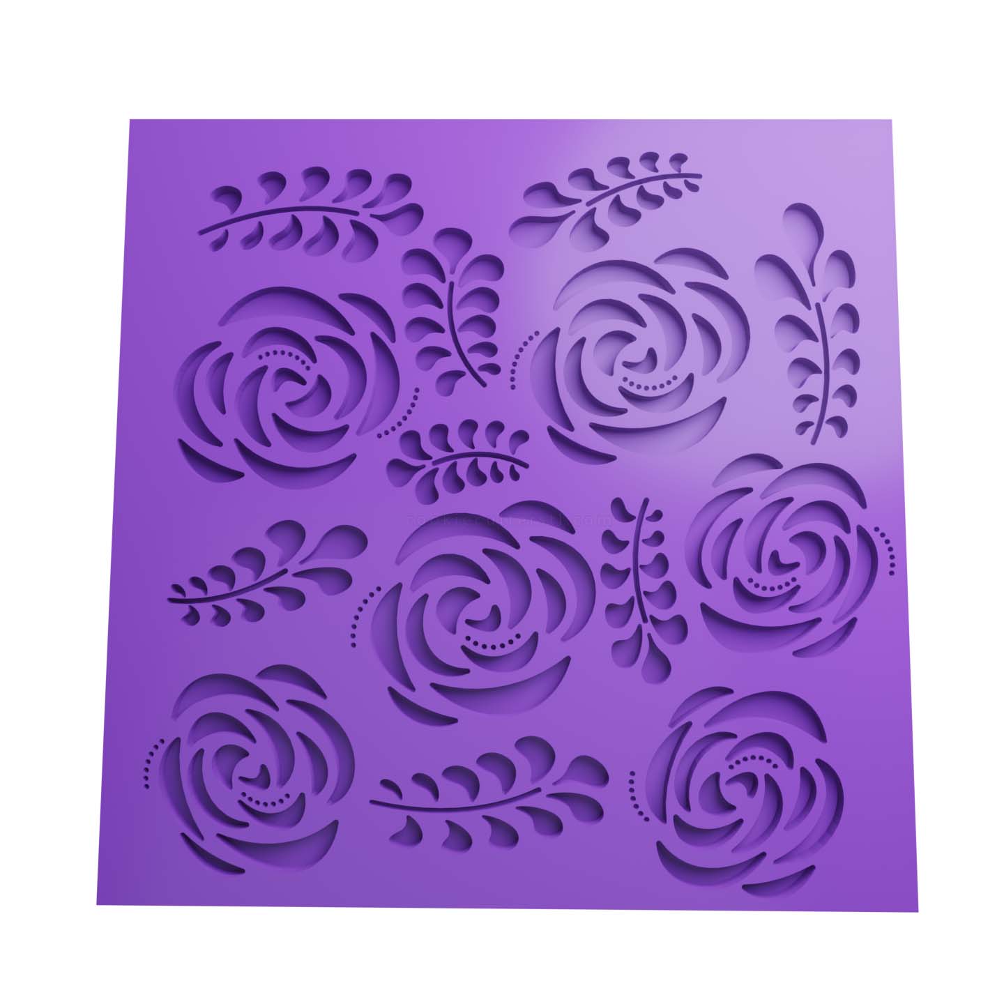 Texturizador Flores STL
