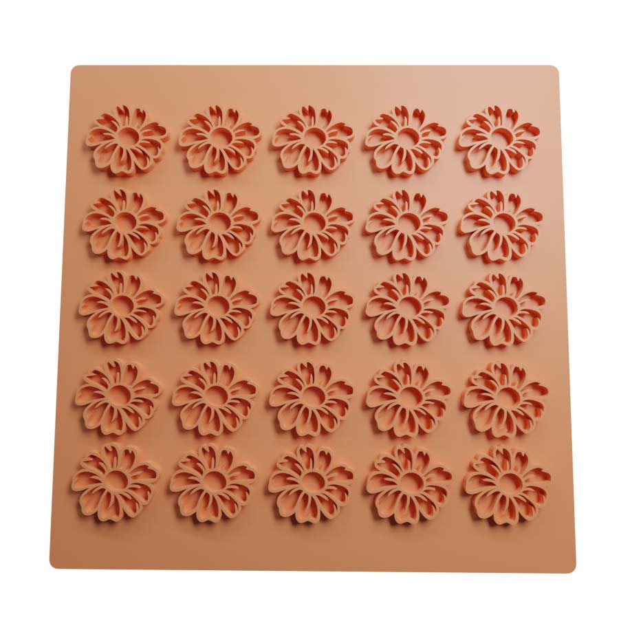 Texturizador Flores STL