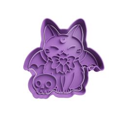 Gato Cute Vampiro  2