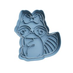 Mapache con Moño