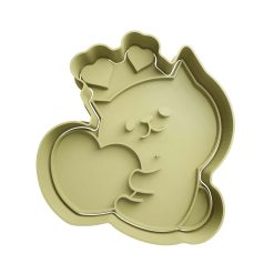 Gatito con Corazones