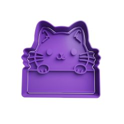 Gato con Etiqueta