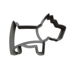 Perro Schnauzer Silueta