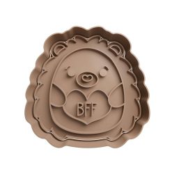 Puercoespin Cute con Corazon BFF