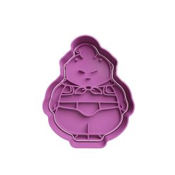 Majin Buu Chibi  (Cortante STL Gratis)