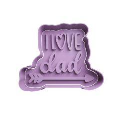 I Love Dad Flecha