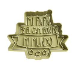 Mi papá es el campeón de mi mundo