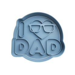 I love dad con Anteojos