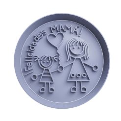 Madre con Hija -Felicidades MAMÁ