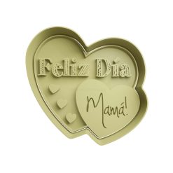 Corazones -Feliz día mamá!