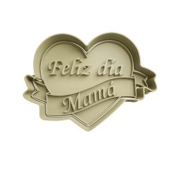 Corazon con Cinta -Feliz día Mamá