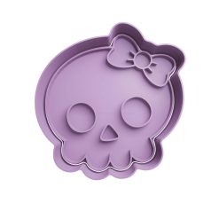 Calavera Cute con Moño
