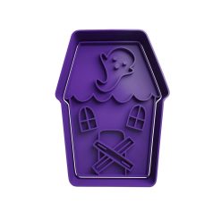 Casa de Halloween con Fantasma
