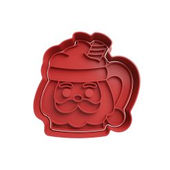 Papa Noel Cabeza con Forma de Taza