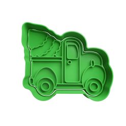 Camioneta con Arbol de Navidad
