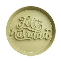 Feliz Navidad Cortador de Galletas STL