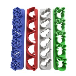 Set Navidad mini Cortadores de Galletas STL