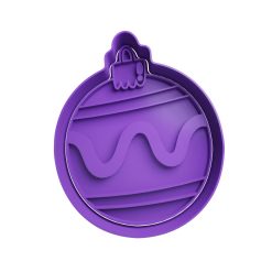 Bola de Navidad Cortador de Galletas STL