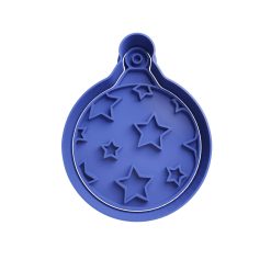 Bola de Navidad with Stars  6