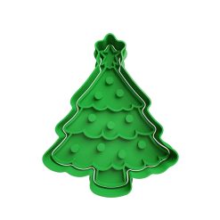 Árbol de Navidad Cortador de Galletas STL 9
