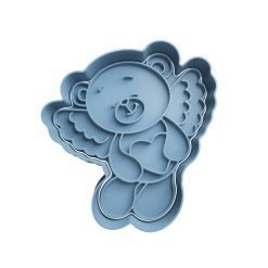 Osito con Alas y Corazon