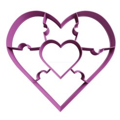 Corazón Rompecabezas TORTA