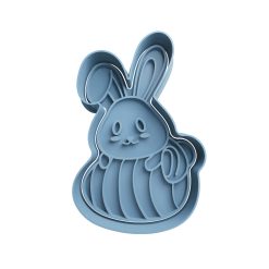 Conejo de Pascua con Huevo  3
