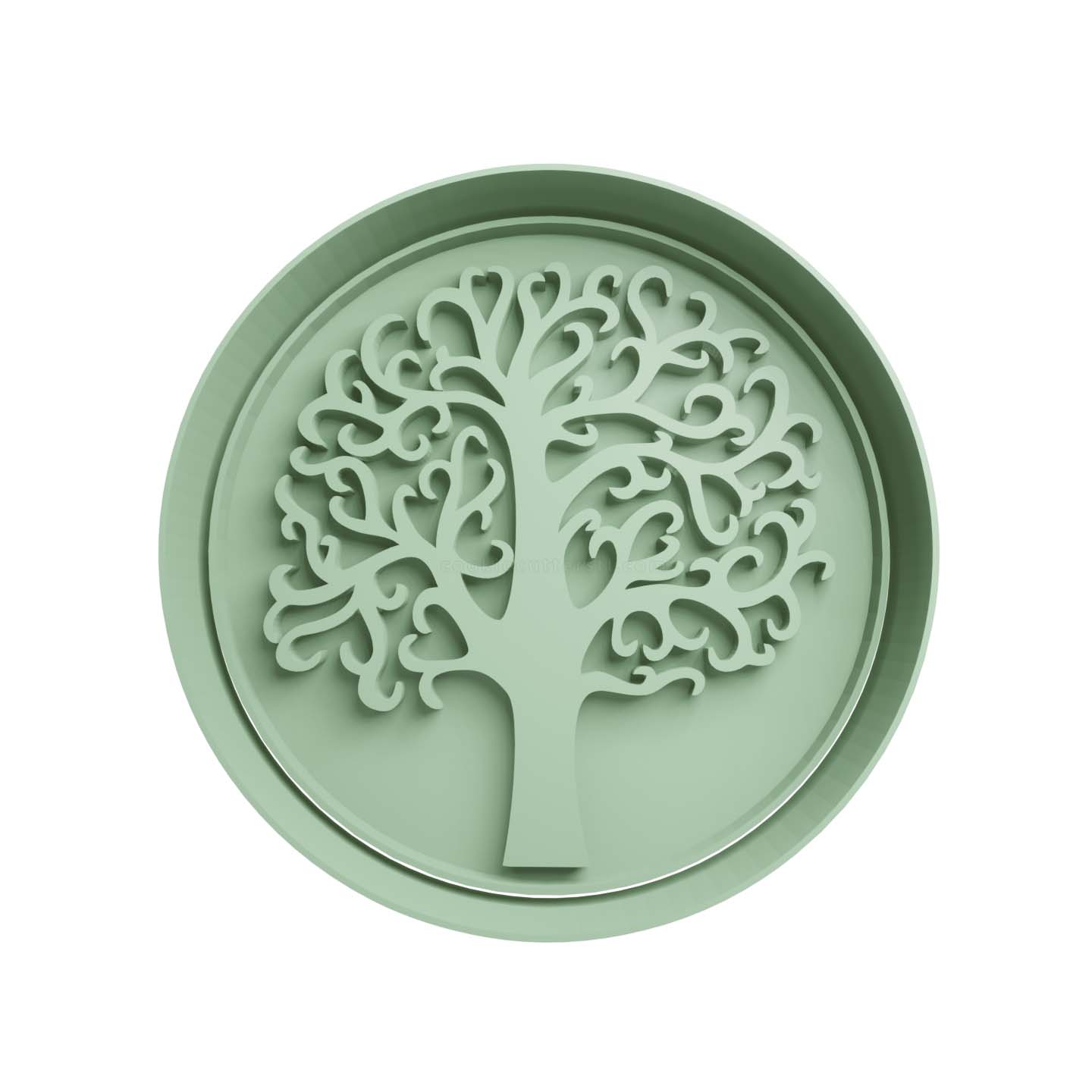 Silueta de Arbol