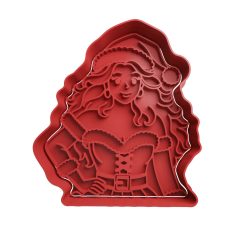 Mariah Carey con Sombrero de Navidad
