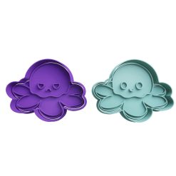 Pulpo Reversible Feliz Enojado