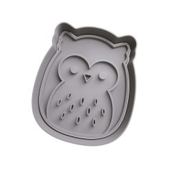 Squishmallows Hoot Buho Gris