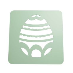 Stencil Huevo de Pascua STL + Vector 4