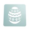Stencil Huevo de Pascua STL + Vector 2