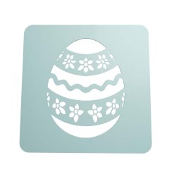 Stencil Huevo de Pascua STL + Vector 2