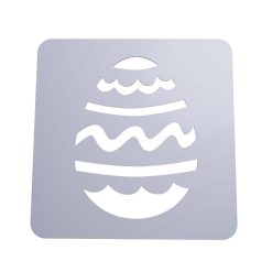 Stencil Huevo de Pascua STL + Vector