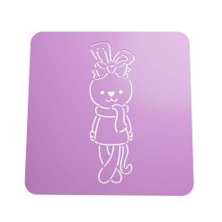 Stencil Conejita STL + Vector