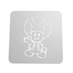 Stencil Toad STL + Vector