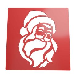 Stencil Papa Noel STL + Vector