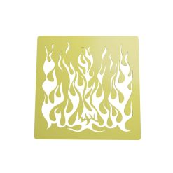 Stencil Fuego STL + Vector