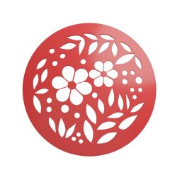 Stencil Flores STL + Vector