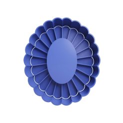 Ovalo con Petalos Cortador de Galletas STL 4