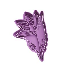 Flor Cortador de Galletas STL 7