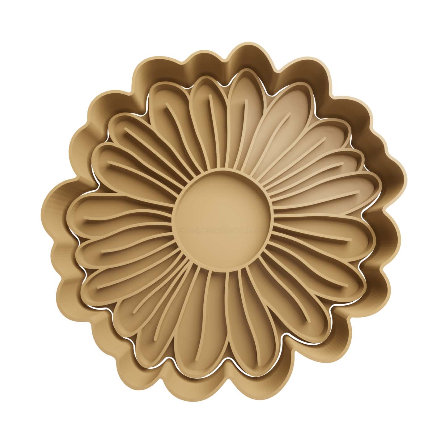 Margarita Cortador de Galletas STL 4 (Cortante STL Gratis)