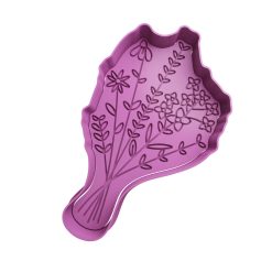Ramo de Flores Cortador de Galletas STL 2