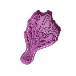 Ramo de Flores Cortador de Galletas STL