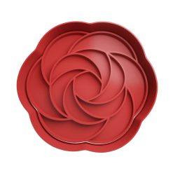 Rosa Cortador de Galletas STL 5