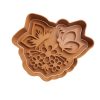 Flores con Mariposas Cortador de Galletas STL