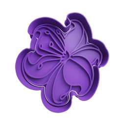 Flor Cortador de Galletas STL 4