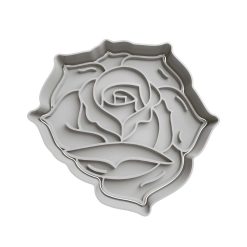 Rosa Cortador de Galletas STL 12